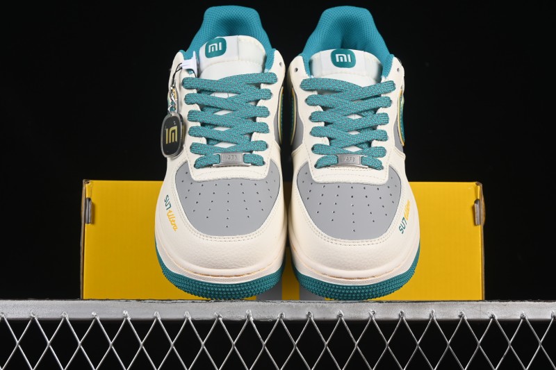 Nike Air Force 1 '07 Low Xiaomi Collaboration Gulf Blue Casual Sneakers - SS1168-208