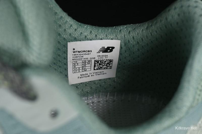 New Balance Fresh Foam X More V3TDS Wear-Resistant Slip-Resistant Low-Top Running Shoes - WTMORCB3