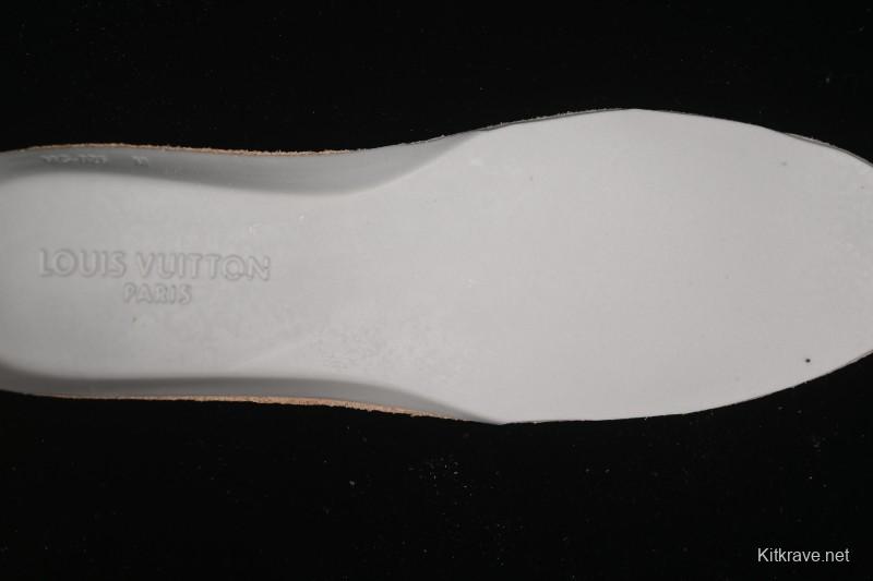 Louis Vuitton Sneakerina Round Toe Lace-Up Ballet Style Flat Training Shoes - N.F6