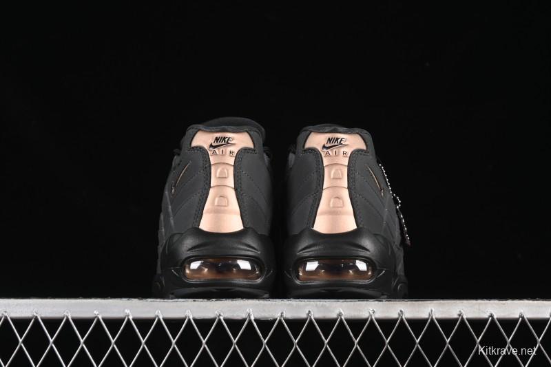 Nike Air Max 95 Retro Cushioned Running Shoes - HQ6457-001