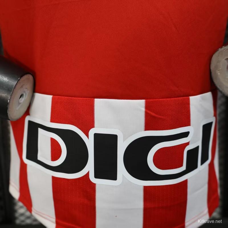 Player Version 25/26 Athletic Bilbao Home Jersey