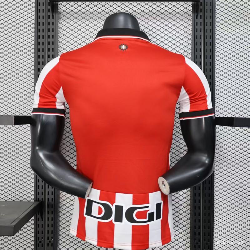 Player Version 25/26 Athletic Bilbao Home Jersey