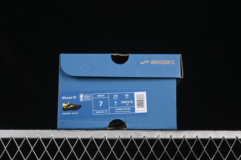 Brooks Ghost 15 Low-Cut Breathable Cushioned Support Casual Running Shoes - 1103931D063