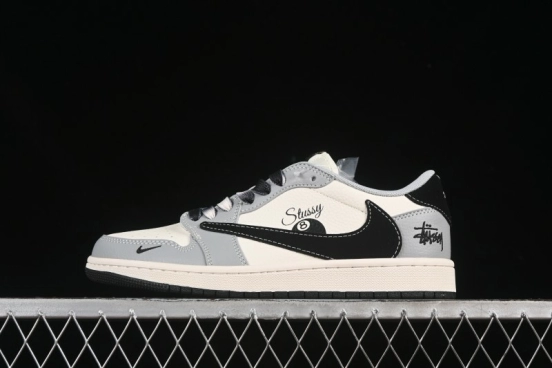 Nike Travis Scott x Fragment Design x Air Jordan 1 Low OG SP AJ1 Low-top Casual Sneakers - XS7089-601