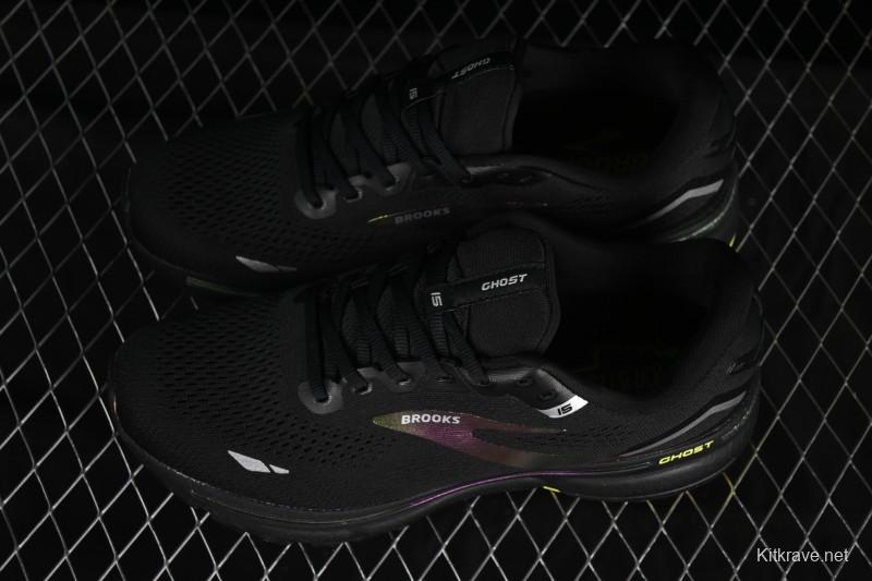 Brooks Ghost 15 Low-Cut Breathable Cushioned Support Casual Running Shoes - 1203801B189