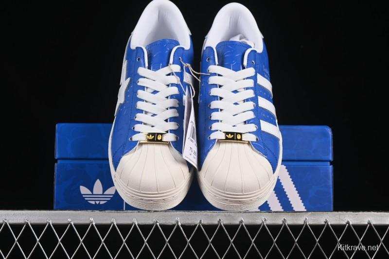 Adidas Bape Superstar Casual Skate Shoes - JR2702