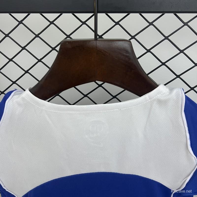 Retro 2004 Kids Brazil Away Size 16-28 Jersey