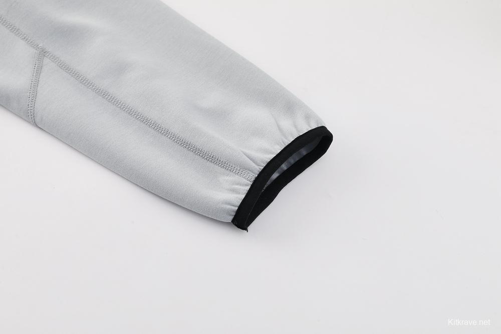 25/26 Barcelona Grey Full Zipper Hoodie Jacket +Long Pants