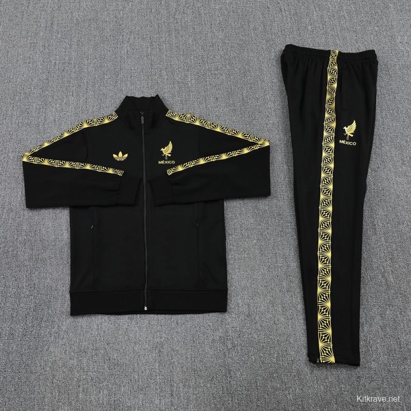 2025 Adidas Black Full Hoodie Zipper Jacket +Long Pants