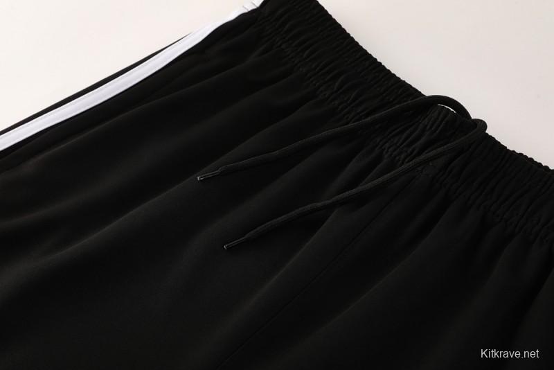 2025 Adidas Black Short Sleeve Jersey+Shorts