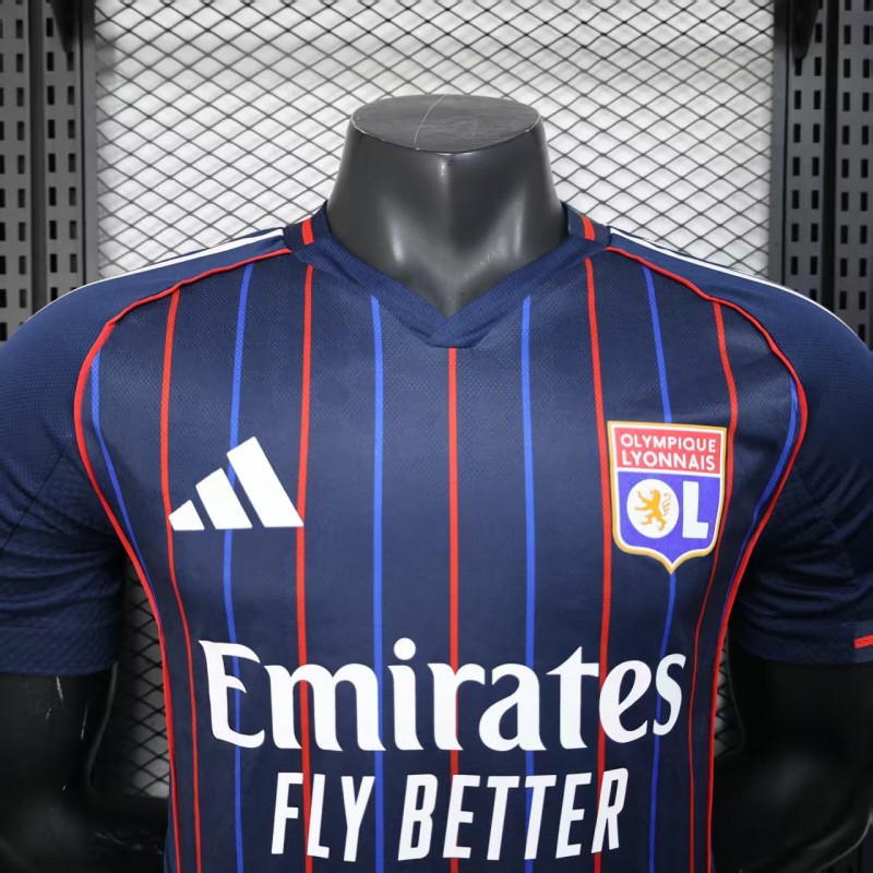 Player Version 25/26 Olympique Lyonnais/Lyon Away Jersey