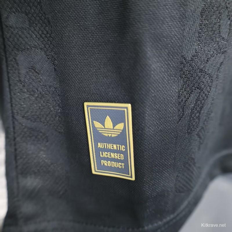 Player Version 25/26 Manchester United Third Black Long Sleeve Jersey