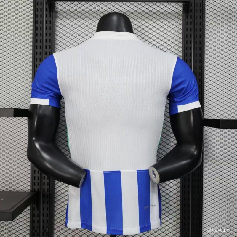 Player Version 25/26 Brighton Hove Albion Home Jersey