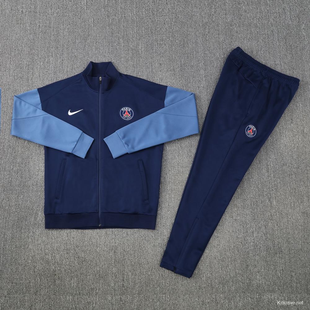 25/26 PSG Navy Full Zipper Jacket + Long Pants