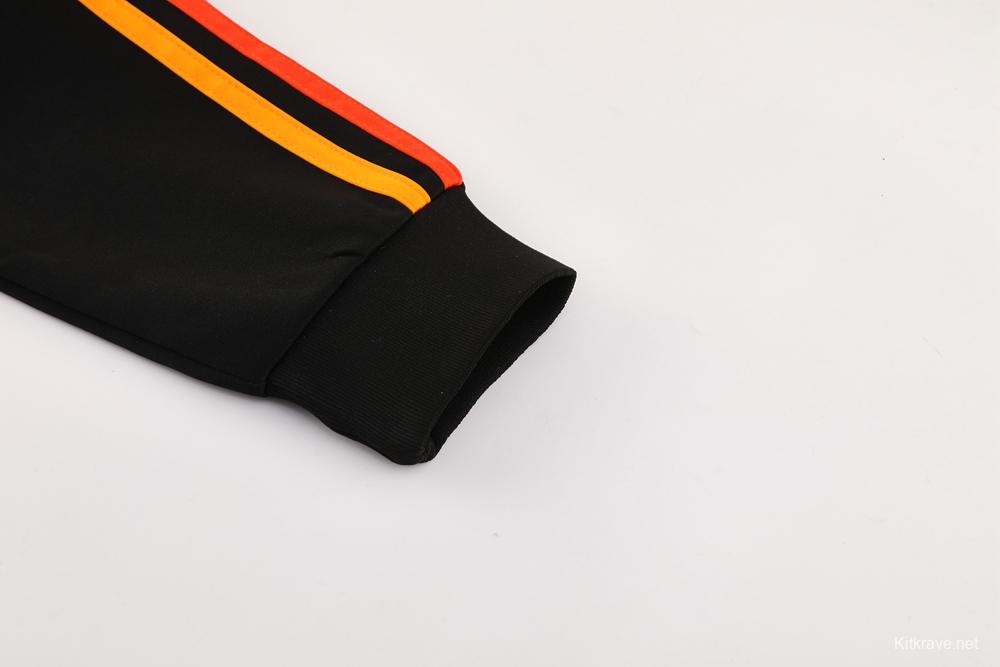 25/26 Arsenal Black Full Zipper Jacket + Long Pants