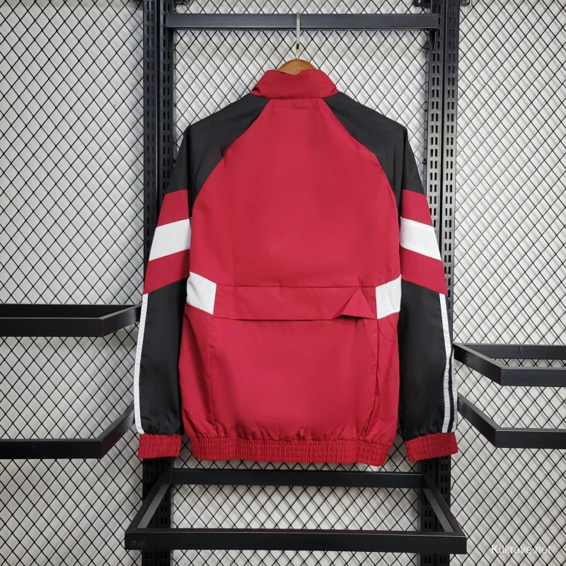 25/26 Nottingham Forest Jacket Red Windbreaker