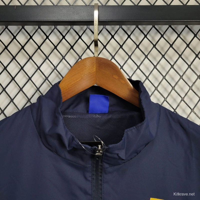2025 Argentina Jacket Navy Windbreaker