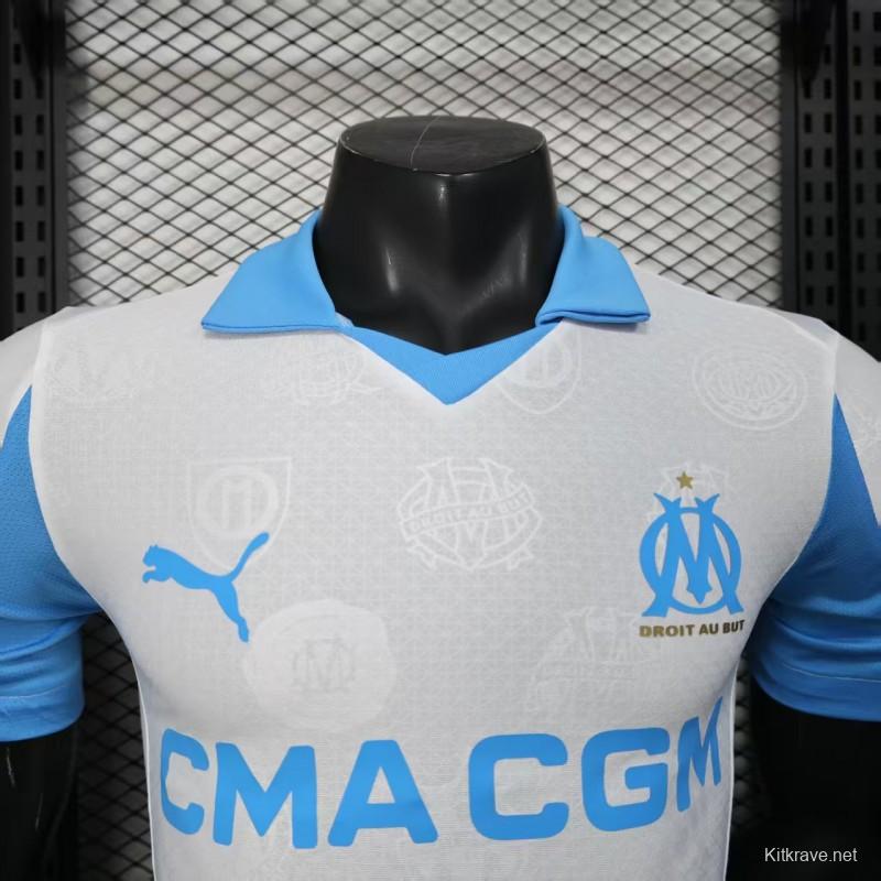 Player Version 25/26 Olympique Marseille Home Jersey