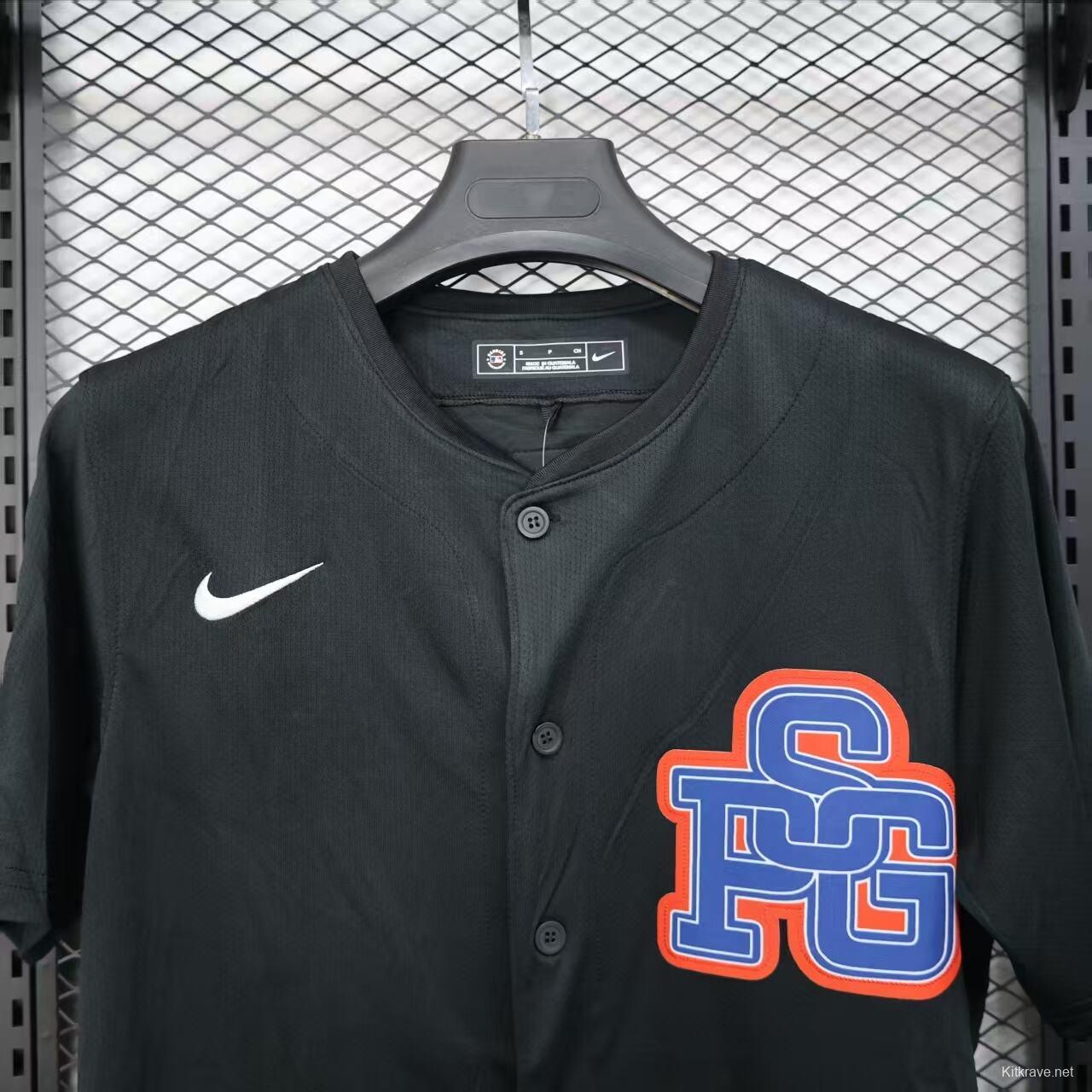 25/26 PSG Baseball Black Special Jersey