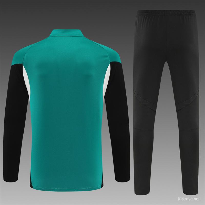 25/26 Liverpool Green Half Zipper Jacket+Long Pants