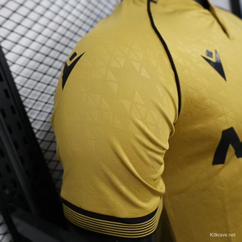 Player Version 25/26 Crystal Palace Away Yellow Jersey