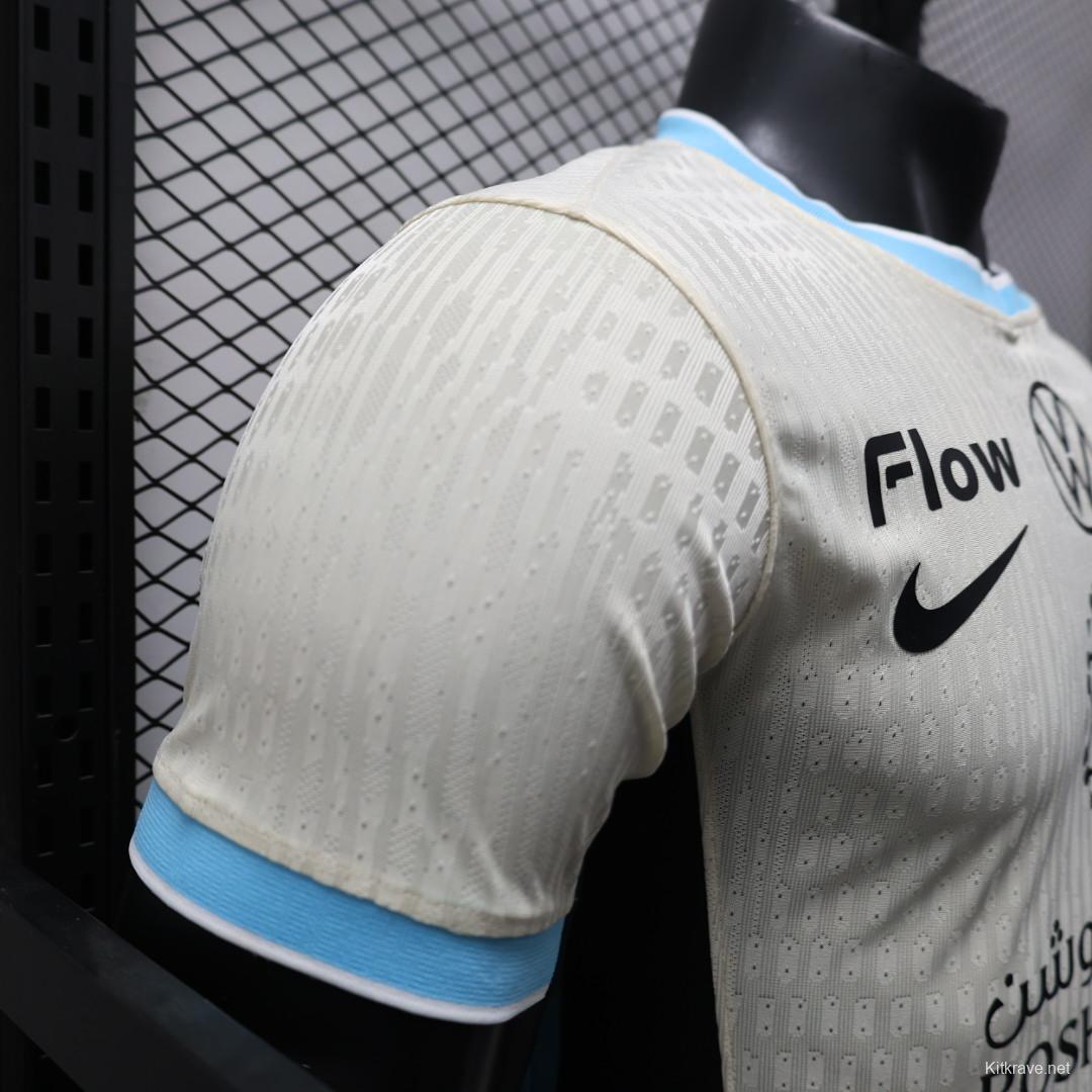 Player Version 25/26 Al-Ittihad Away WHITE Jersey