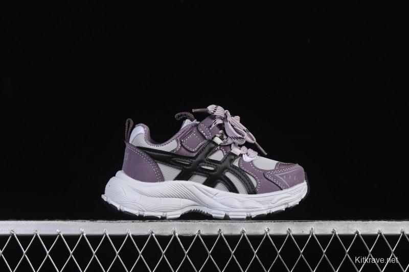 Asics Kids Non-Slip Durable Casual Shoes Purple - J.C3