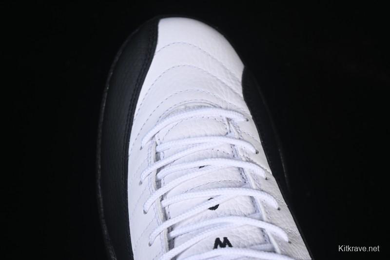 Nike Air Jordan 12 Retro Taxi Gold Buckle Basketball Shoes - CT8013-117