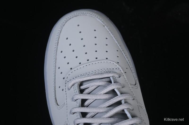 Nike Air Force 1'07 Low Casual Sneakers with Full-Length Air Cushion - CJ9179-002