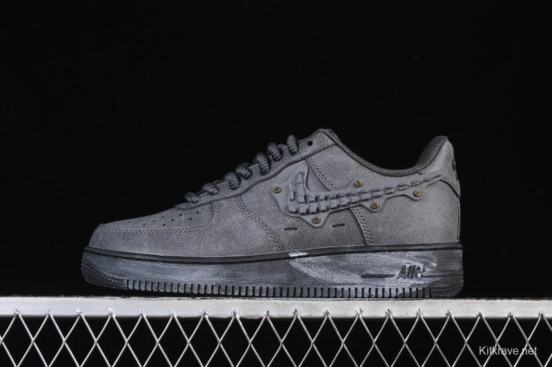 Nike Air Force 1'07 Low Casual Sneakers with Full-Length Air Cushion - IH4965-254