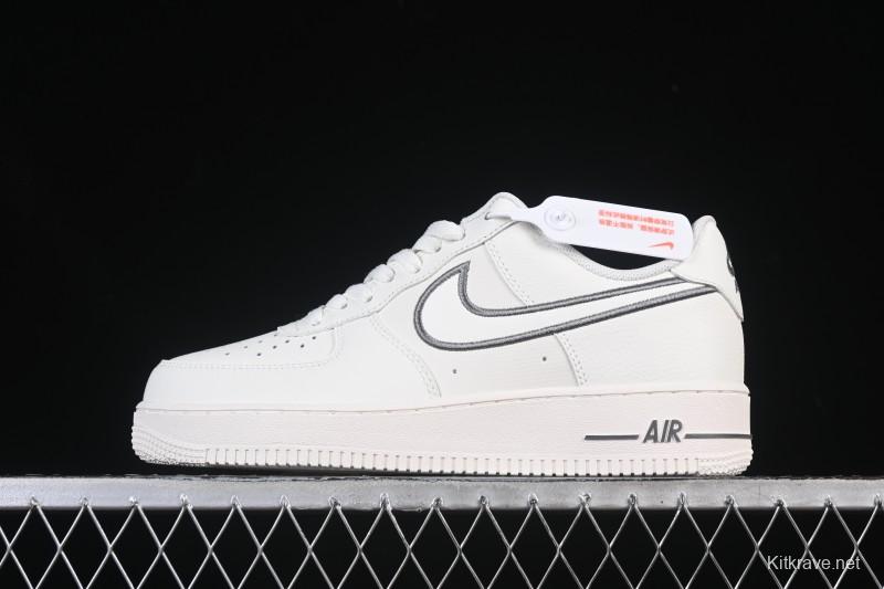 Nike Air Force 1 '07 Low Casual Sneakers with Full-Length Air Cushion - IB7677-101