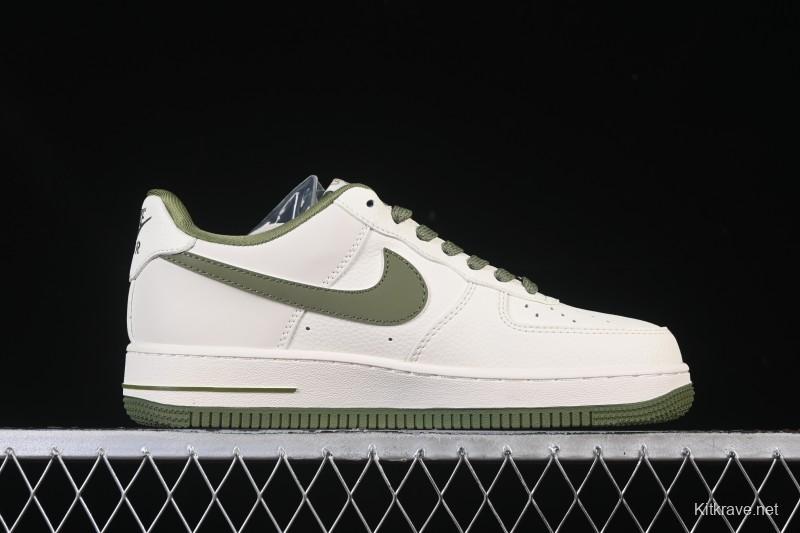 Nike Air Force 1'07 Low Gucci Collaboration Military Green Multi-Color Low-Top Casual Sneakers - XX3168-211