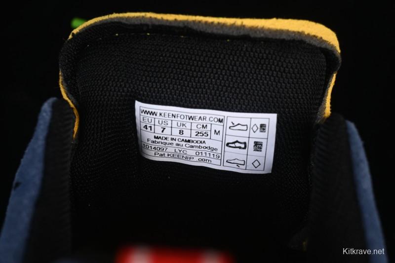 Keen Jasper Japanese Street Retro Outdoor Shoes - 2266 Darkblue