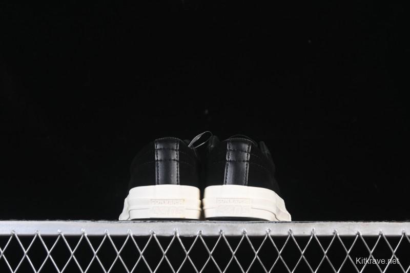 Converse One Star Suede Black Low Top Casual Skate Shoes - 149908C