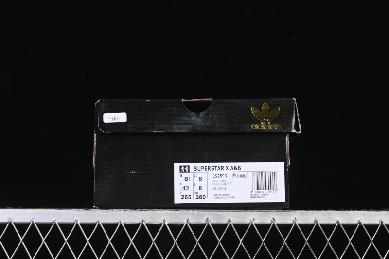 Adidas Originals Superstar Shell Toe Casual Skate Shoes - JS2593