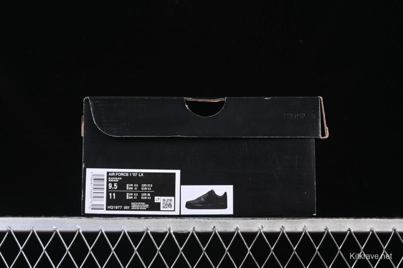 Nike Air Force 1'07 Low Casual Sneakers with Full-Length Air Cushion - HQ1977-001