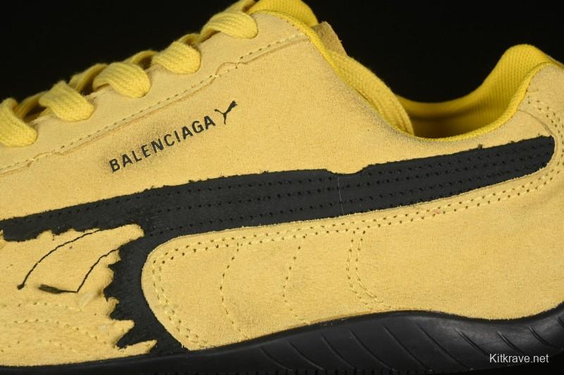 Puma The Open Product x Puma Speedcat Paris Collaboration Low-Top Lifestyle Casual Shoes - 406519-06