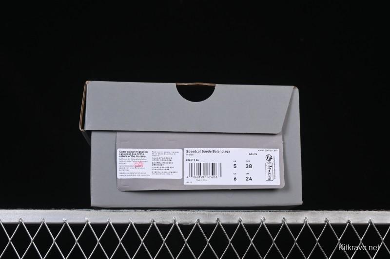 Puma Speedcat Paris Collaboration Low-Top Lifestyle Casual Shoes - 406519-06