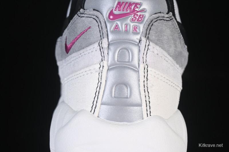 Nike Air Max 95 Retro Cushioned Running Shoes with Air-Sole Unit - HF7545-100