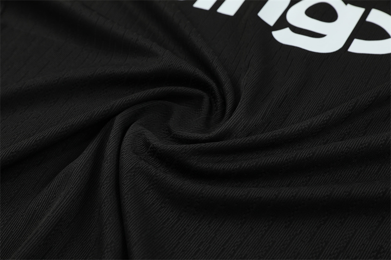 Player Version 25/26 Chelsea Black T90 Half Zipper Jacket+Long Pants