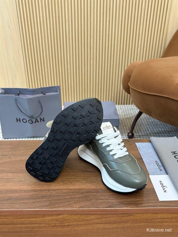 Hogan H-STRIPES Series Chunky Platform Dad Shoes Casual Sneakers - AS00350