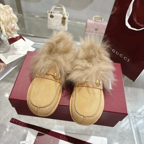 GG Wool Fashion Snow Boots with Merino Wool Lining - KFY00290