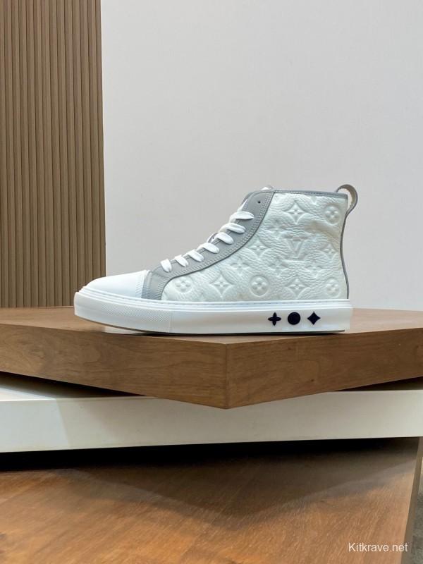 Adidas Originals Casual Sports Boots with Premium Leather Upper - KFY00460