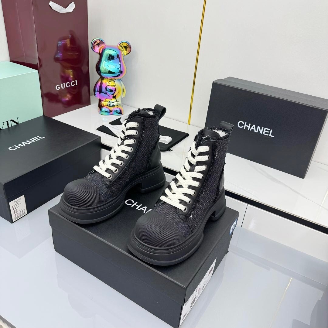 Chanel 2025/SS Short Boots Essential Autumn Winter Fashion Item - LY00380