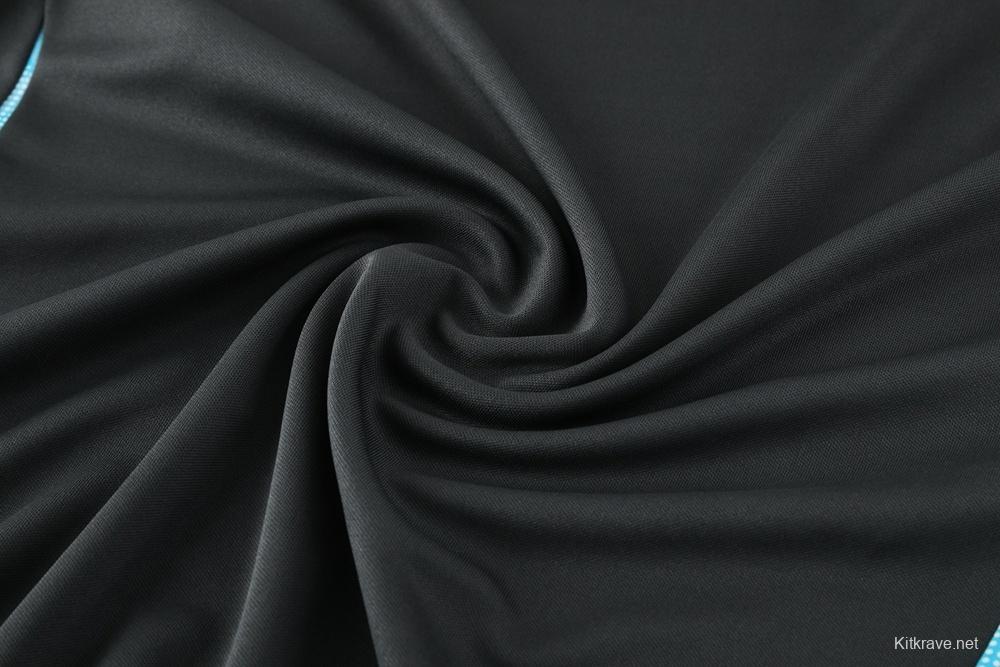 2025 Argentina Dark Gray Short Sleeve+Soccer Shorts