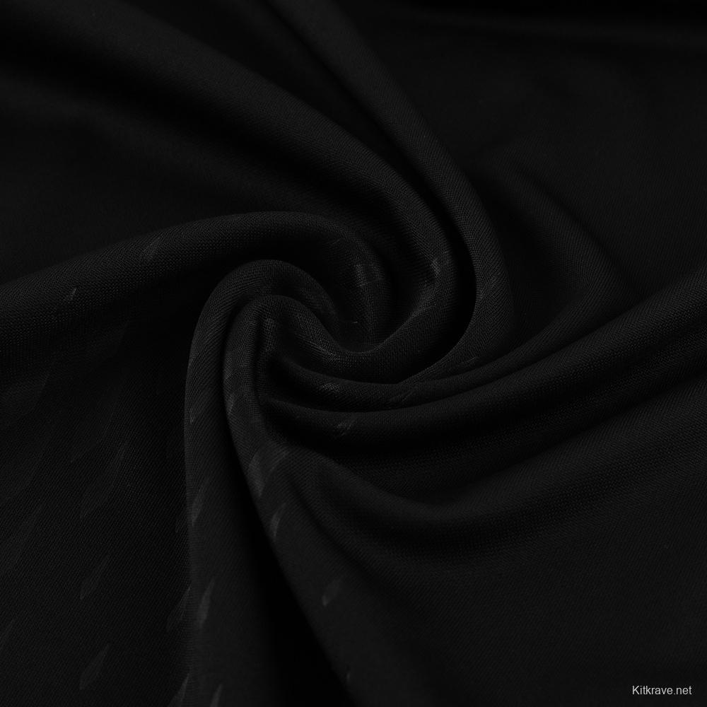 23/24 Arsenal Black S-2XL Half Zipper Jacket+Long Pants