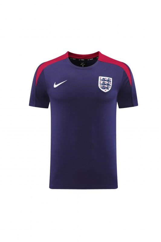 2025 England Purple Short Sleeve+Soccer Shorts