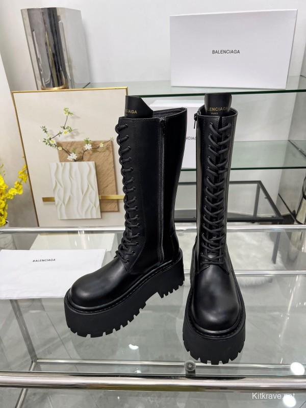 Balenciaga 2025/SS Thick Sole Ankle Boots Heavy Craftsmanship - LY00440