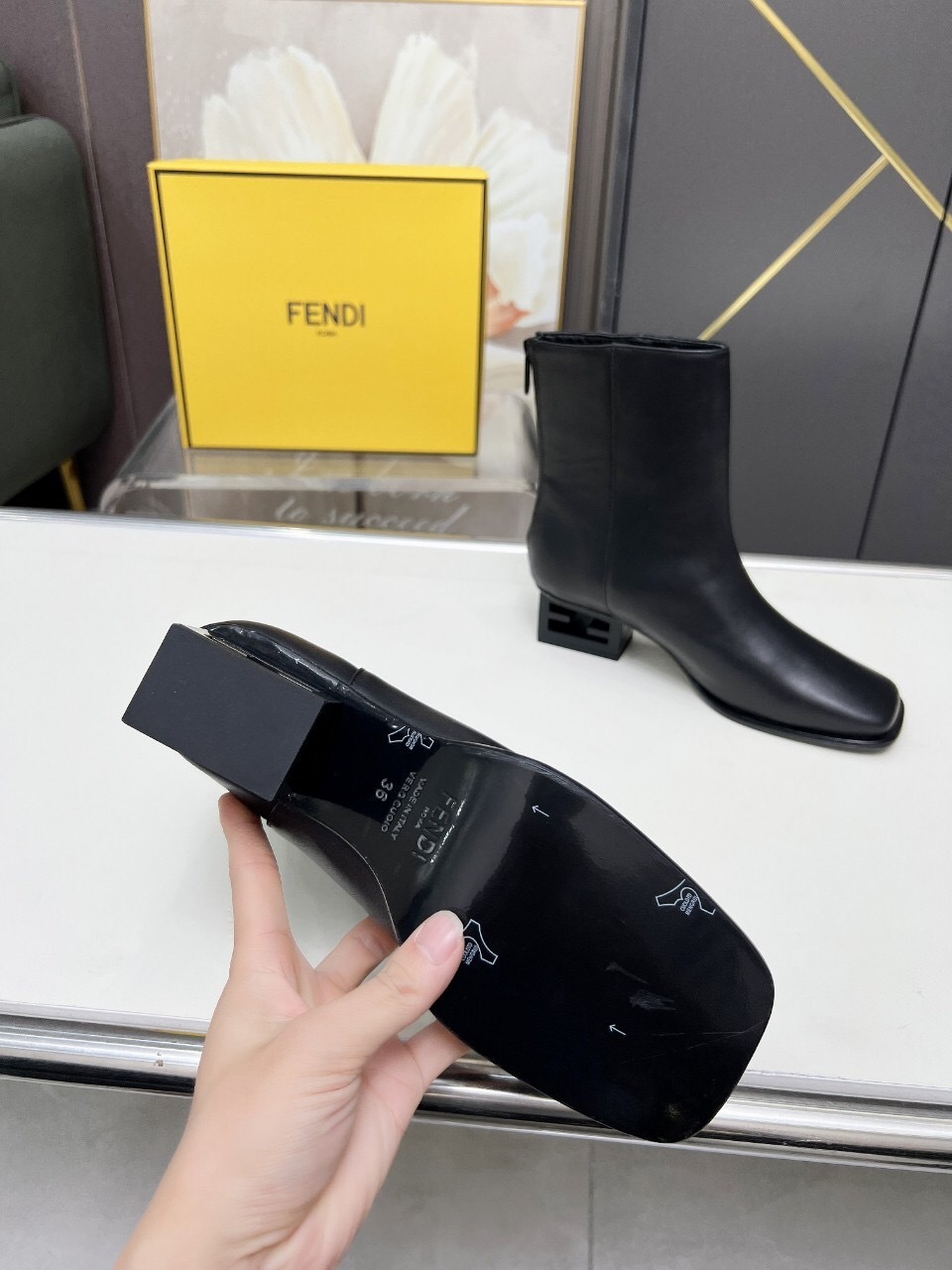 Fendi 2025 SS Short Boots - LY00370