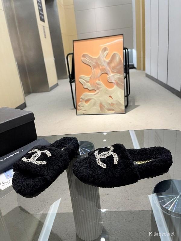 Adidas 2025/SS New Wool Slippers Soft Fine Wool - Model